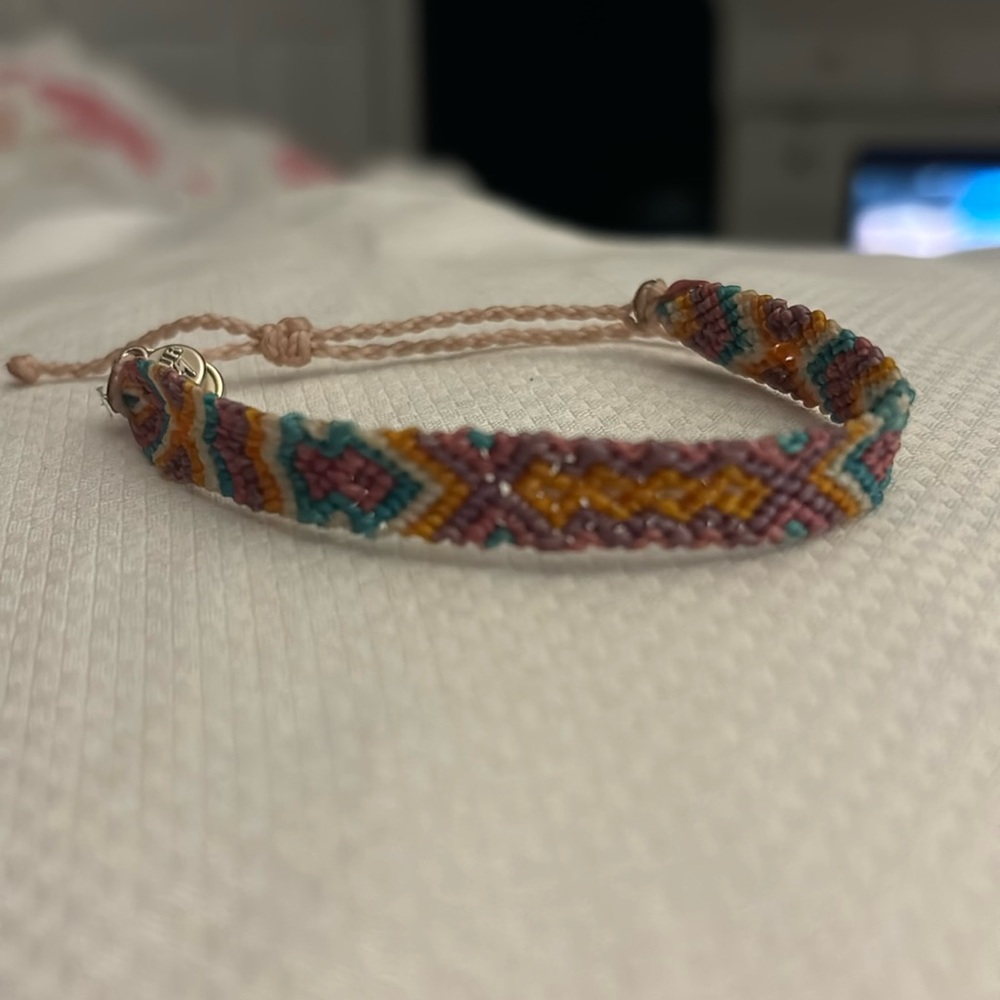 - Pura vida flat braided bracelet